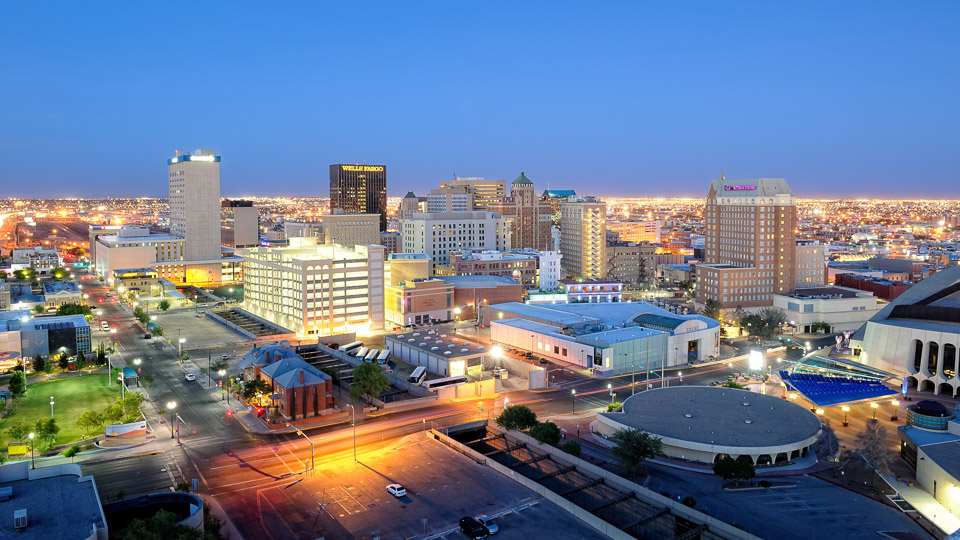 Downtown El Paso Skyline