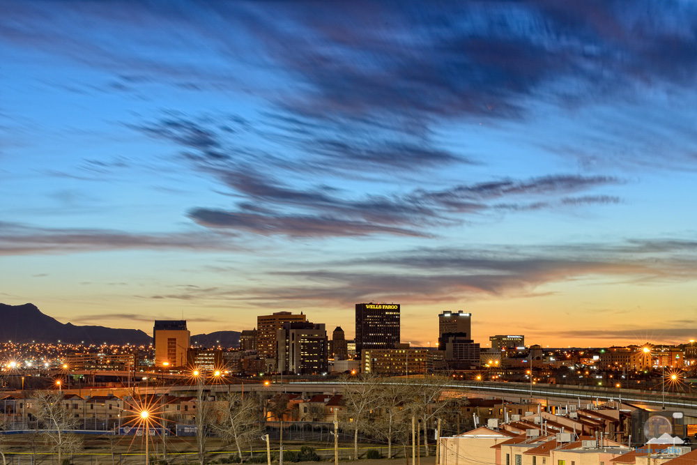 Downtown Skyline El Paso Professional Photographer