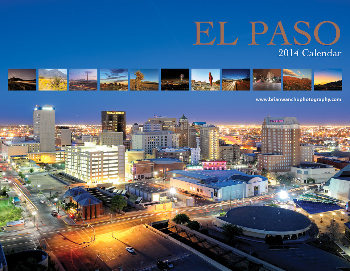2014-el-paso-wall-calendar - El Paso Professional Photographer