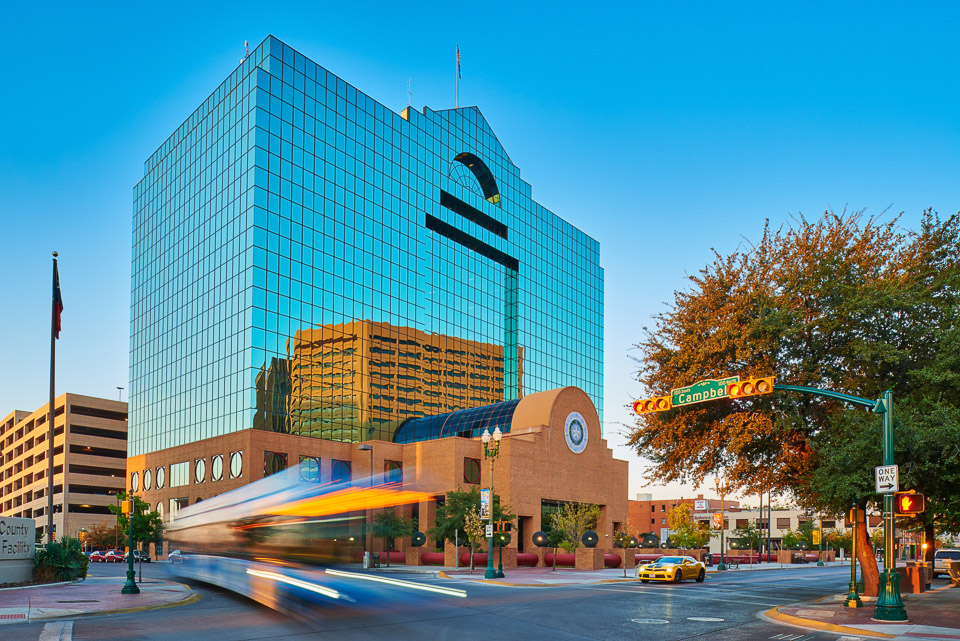 Professional photography of buildings in El Paso