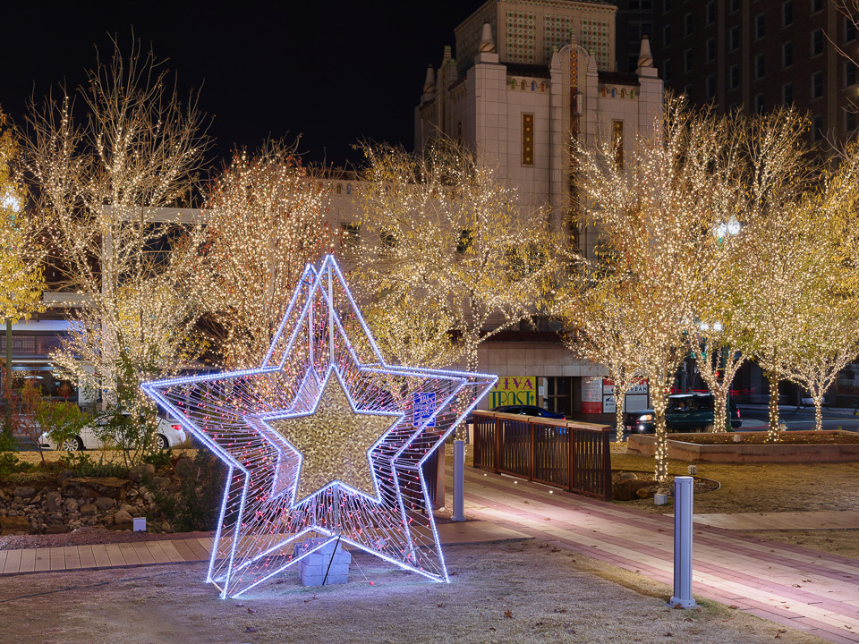 Christmas in downtown El Paso