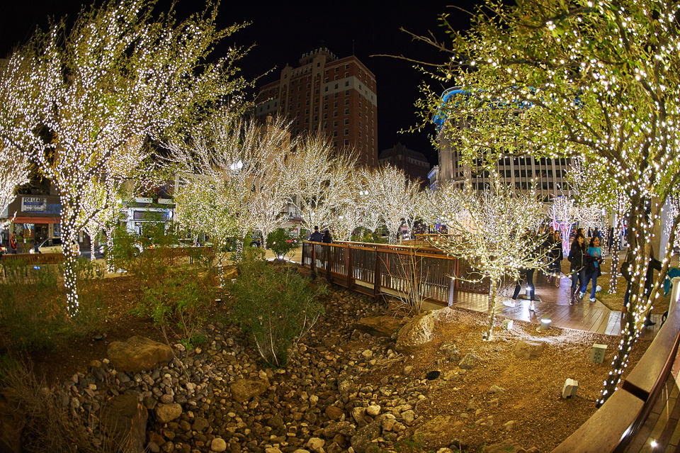 San Jacinto Plaza Christmas Lights