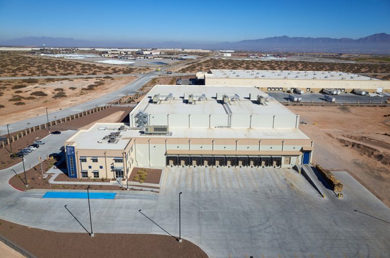 Architectural Photography of a Cold Storage Facility El Paso