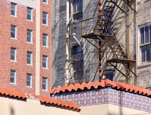 Downtown El Paso at 500 mm