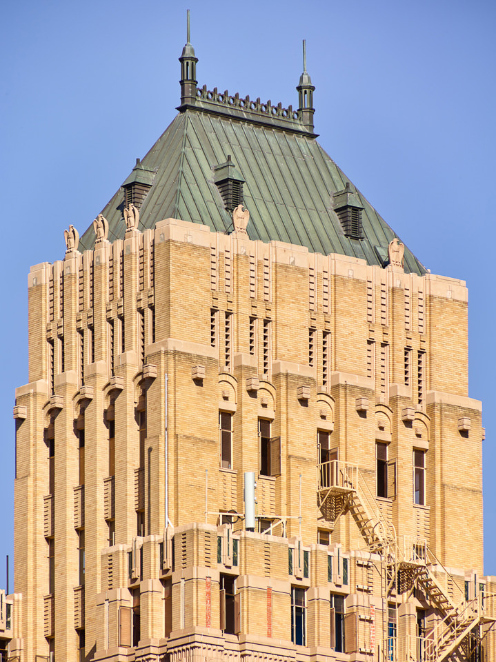 The Bassett Tower in downtown El Paso