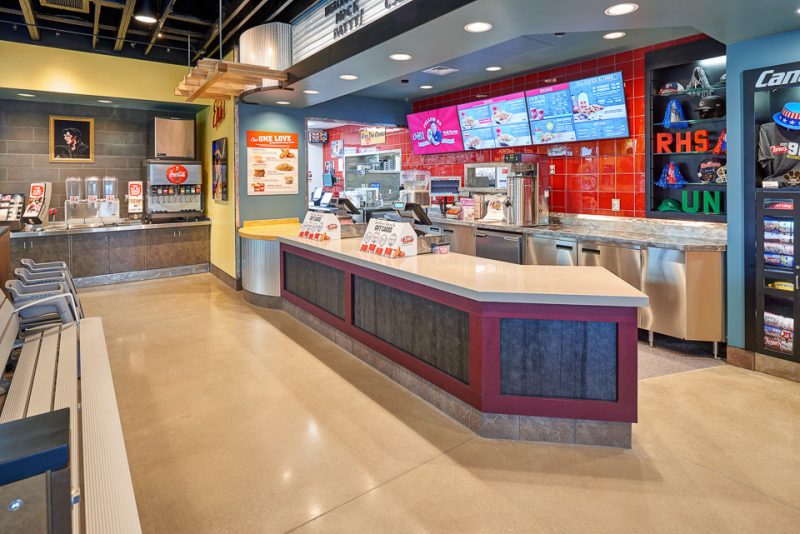 Architectural Photography of Raising Cane's in Denton, Texas El Paso Professional Photographer