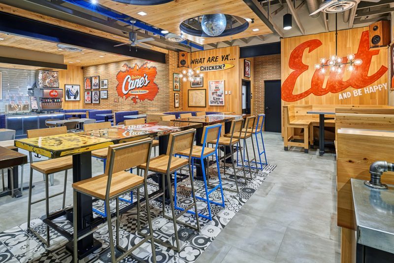 360degree Photography of Raising Cane's in Richmond, TX El Paso