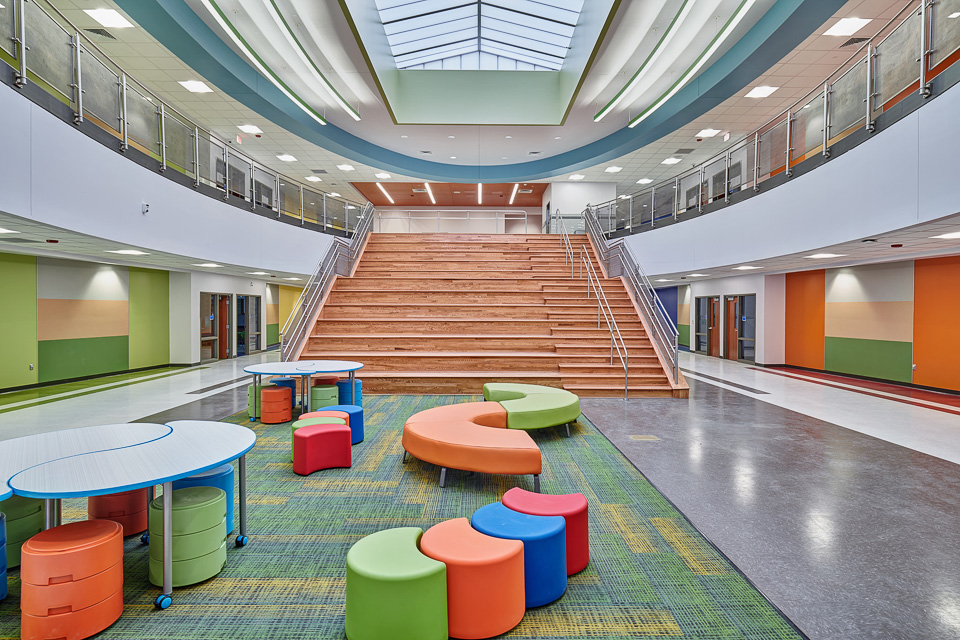 Architectural Photography of Mission Valley School