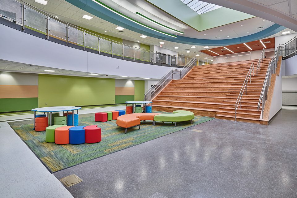 Interior Architectural Photography of El Paso School