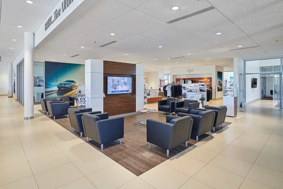 Interior Photography of BMW of El Paso