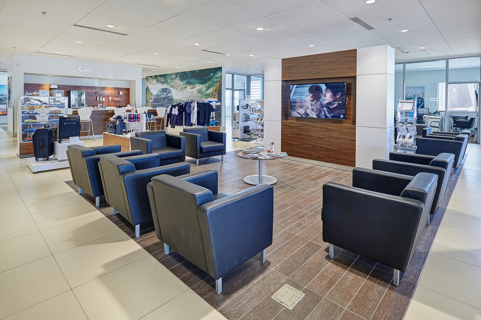 Interior Photography of BMW of El Paso