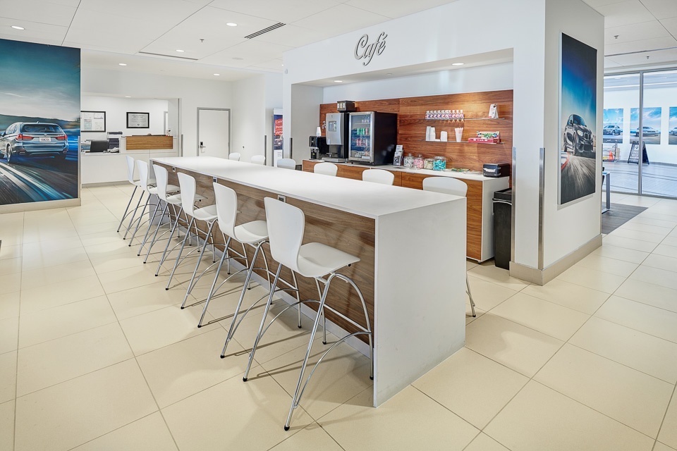 Interior Photography of BMW of El Paso