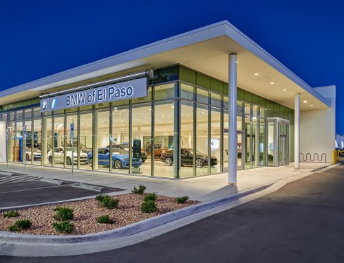 Professional Architectural Photography of BMW of El Paso