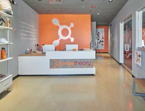 Interior Business Photography for Orange Theory Fitness