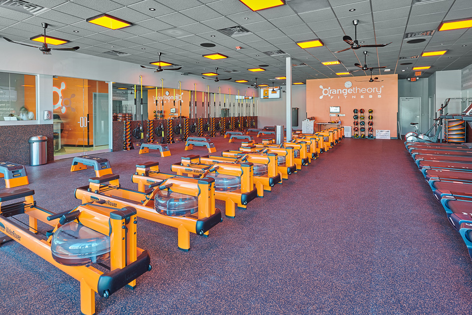 Interior Business Photography for Orange Theory Fitness - El Paso