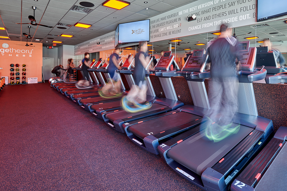 Architectural Photography of Orange Theory Fitness