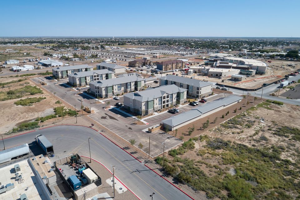 Aerial photography in West Texas