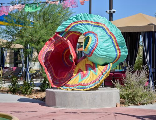 Public Art Photography of Folklorico at Chapoteo Water Park