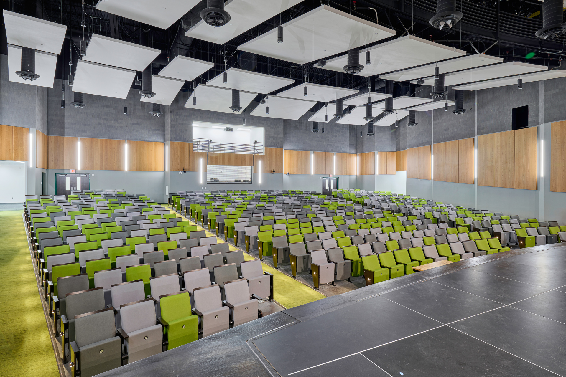 Interior Architectural Photography of Montwood High School in El Paso, Texas