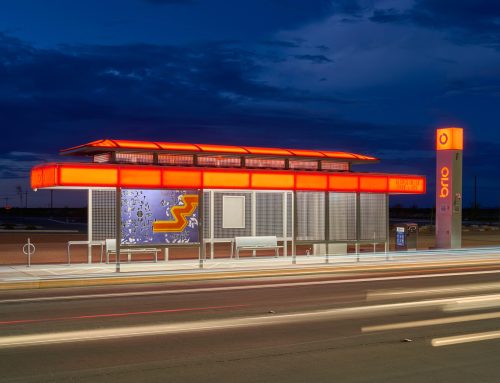 Project Completion Photography of Brio Stops on Montana