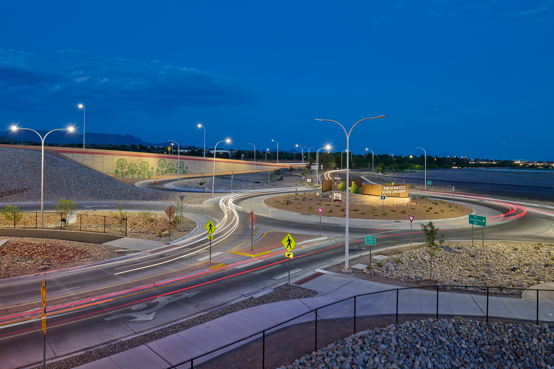 Interstate 25 and University in Las Cruces