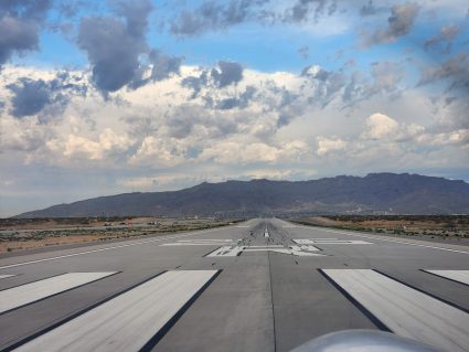 Departing from El Paso
