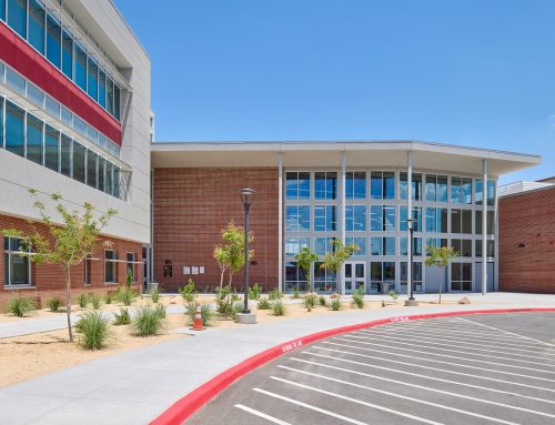 Architectural Photography of the new Jefferson High School in El Paso