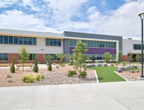 Architectural Photography of Burges High School