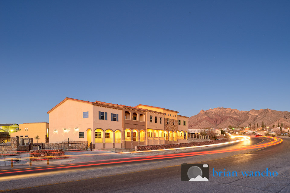 Creative dusk photography in El Paso