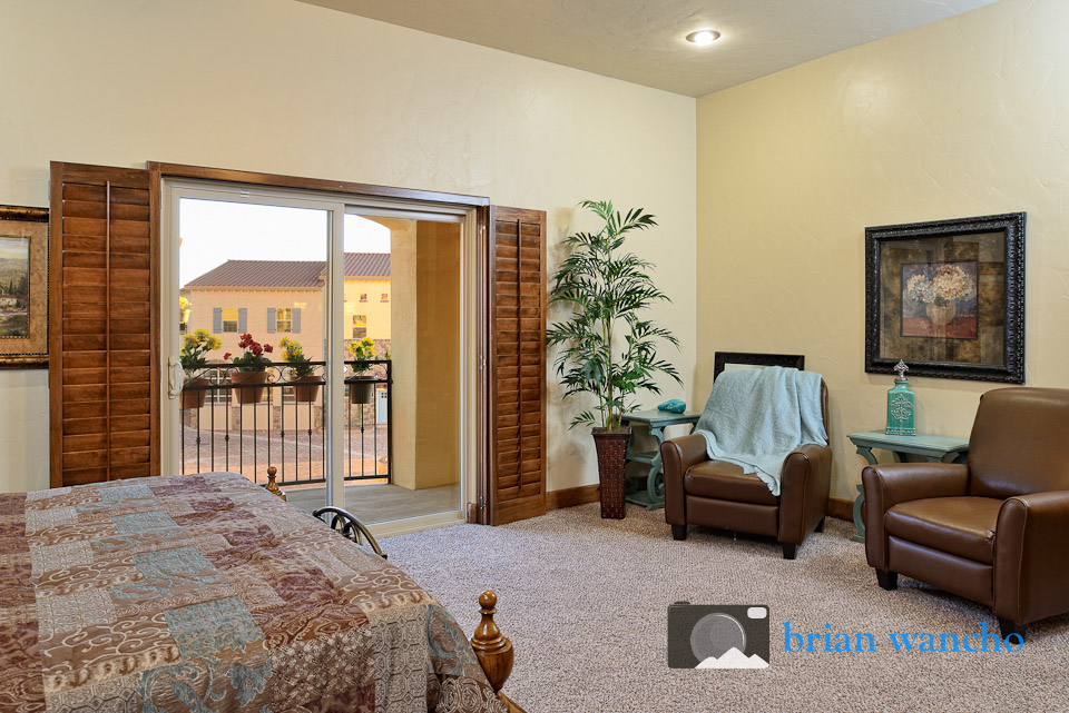 bedroom at piazza escondida in El Paso