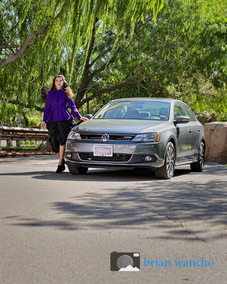 commercial advertising photograph for Hoy Fox Volkswagen