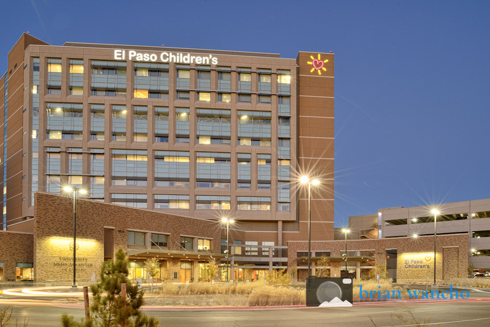 Dusk Architectural photographer in el paso texas