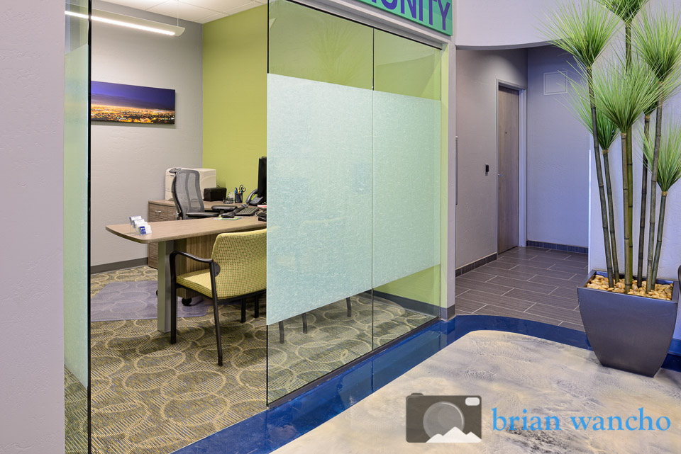Interior construction photography