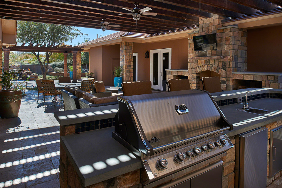 Exterior living space photography