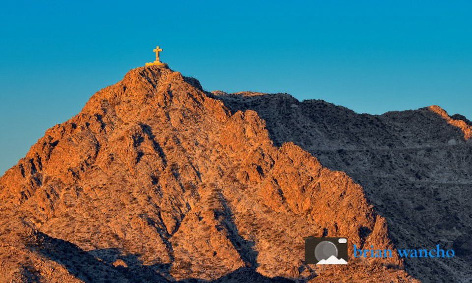 Mount Cristo Rey at Sunrise