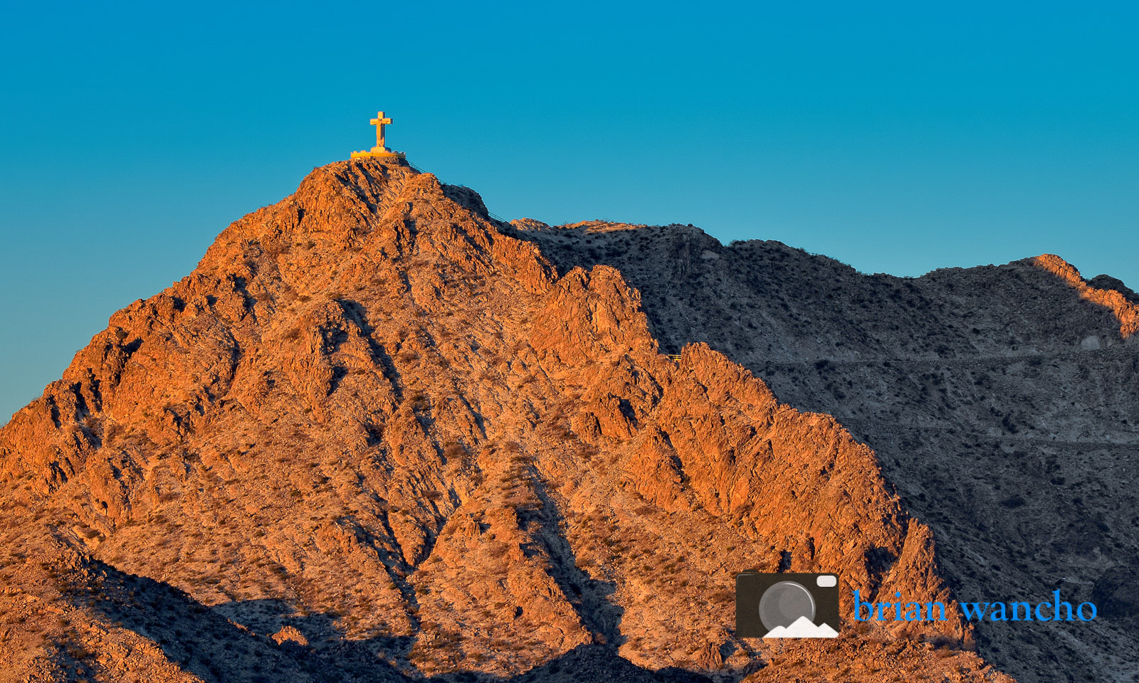 Mount Cristo Rey at Sunrise