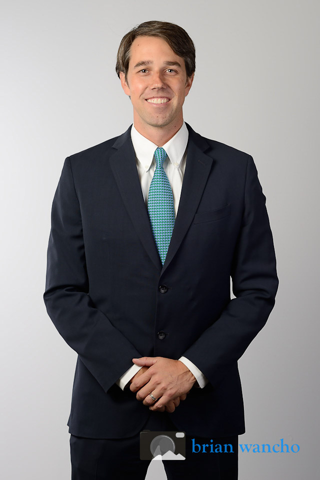 Beto O'Rourke Portrait Photographer