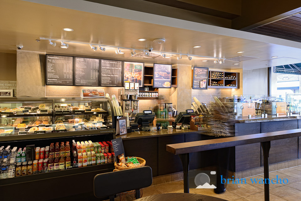 Architectural Photographer in El Paso Starbucks Store in Downtown El