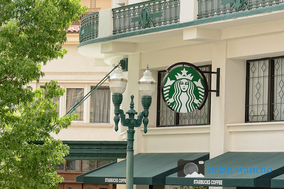 Architectural Photographer in El Paso Starbucks Store in Downtown El