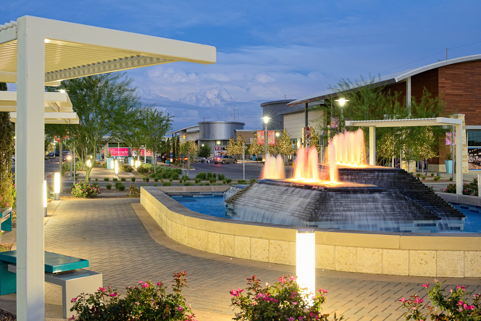 The Fountains at Night