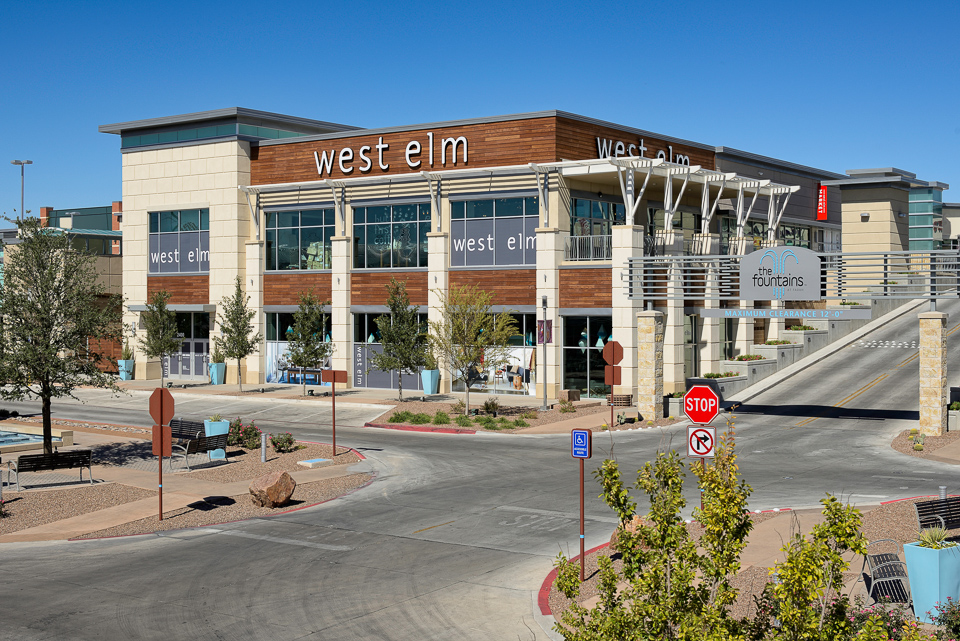 Architectural Photography of West Elm at The Fountains