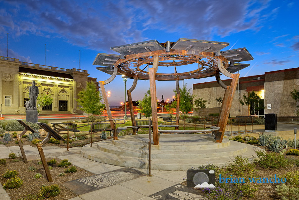 Dramatic dusk photography in El Paso