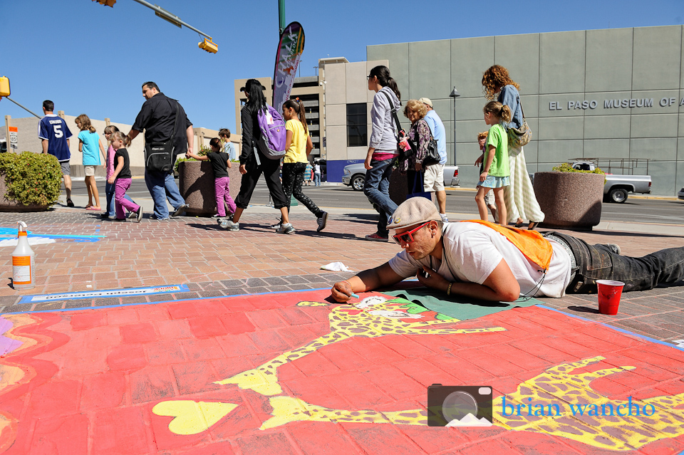 El Paso Event Photographer - Chalk the Block