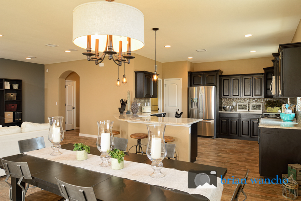 Kitchen and dining room in El Paso, TX