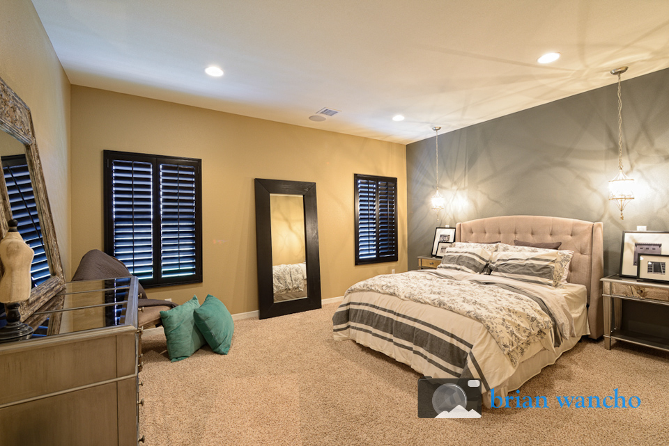 Master bedroom - real estate photographer