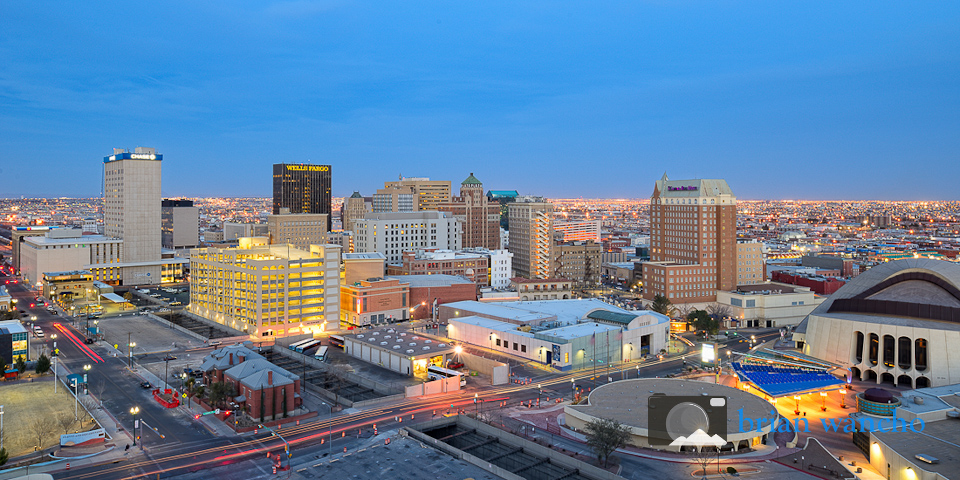 Downtown El Paso - Urban Landscape and Travel Photogrpher