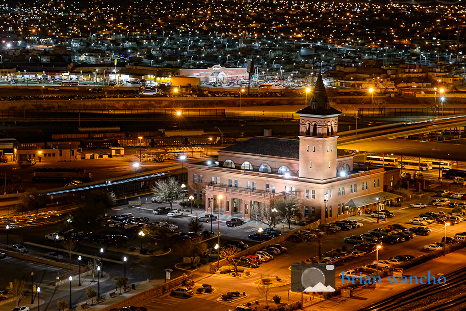 Union Depot building in El Paso