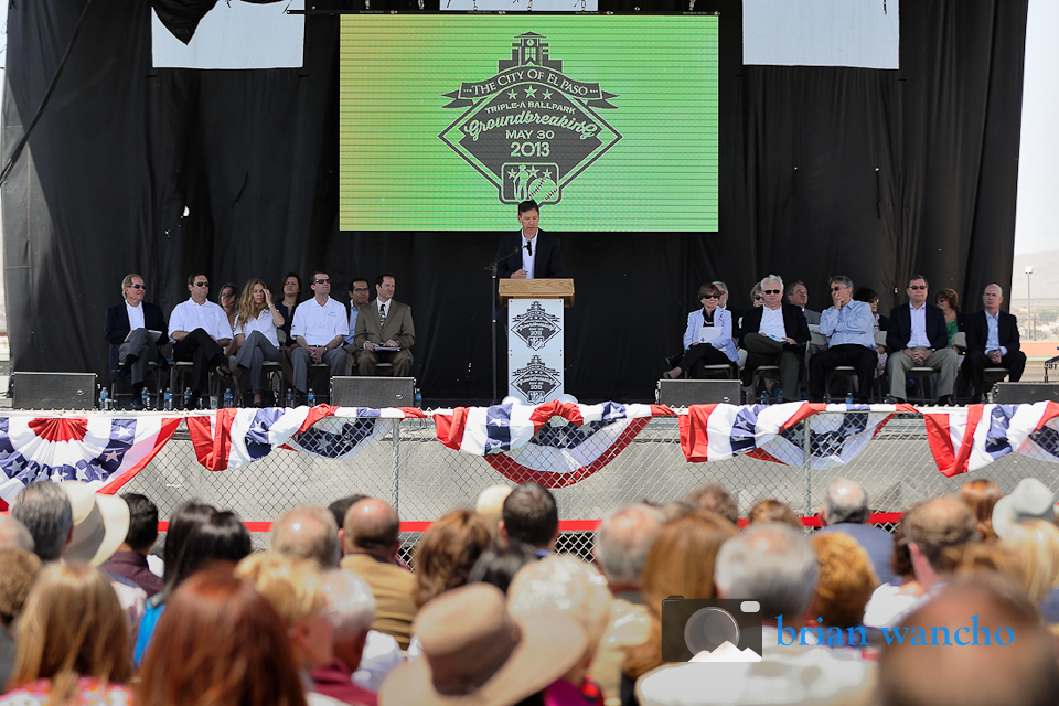 El Paso Triple-A Baseball Stadium Groundbreaking