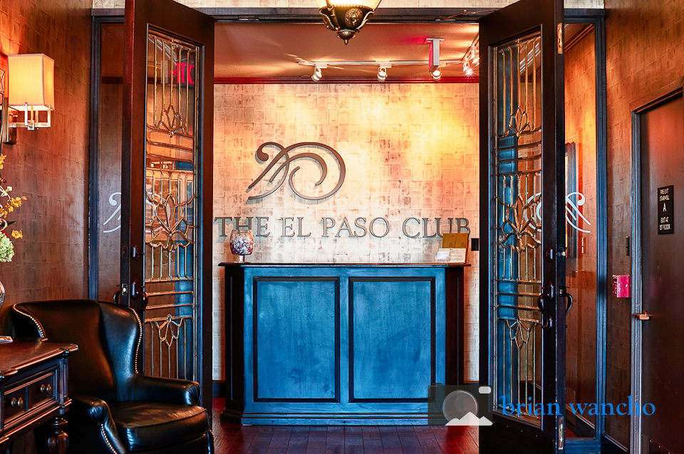 Interior Architecture Photography - The El Paso Club