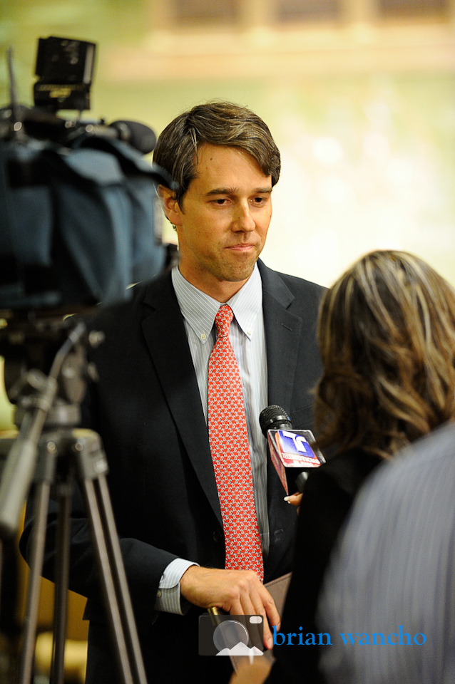 Beto O'Rourke at the Telemundo Congressional Debate